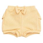 Body curto c/ Short em algodão egípcio Capivara Girls - Mini & Co.