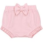 Body curto c/ Short babadinhos em algodão egípcio Vintage Toys Rosa - Mini & Co