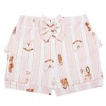 Body curto c/ Short em algodão egípcio Vintage Toys Rosa - Mini & Co.
