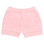 Body curto c/ Short em algodão egípcio Limão Siciliano - Mini & Co.