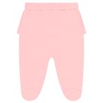 Body longo c/ Calça (Mijão) em algodão egípcio Limão Siciliano - Mini & Co.
