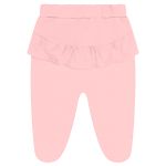 Body longo c/ Calça (Mijão) em algodão egípcio Limão Siciliano - Mini & Co.