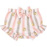 Body curto c/ Cobre Fraldas em algodão egípcio Limão Siciliano - Mini & Co.