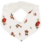 Babador Bandana em atoalhado Joaninhas - Mini & Co.