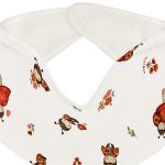 Babador Bandana em atoalhado Joaninhas - Mini & Co.