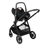 Travel System: Carrinho Anna³ + Bebê Conforto Citi + Base Essential Black - Maxi-Cosi