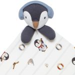 Naninha Maxi em algodão egípcio Pinguim Navy - Mini & Co.