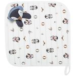 Naninha Maxi em algodão egípcio Pinguim Navy - Mini & Co.