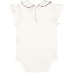 Body curto c/ Short em algodão Vichy Fruits - Up Baby