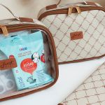 Kit 2 Necessaires para bebê Bella Bege - Just Baby