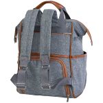 Mochila Maternidade Multifuncional Denver Cinza - Just Baby