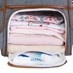 Mochila Maternidade Multifuncional Denver Cinza - Just Baby