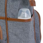 Mochila Maternidade Multifuncional Denver Cinza - Just Baby