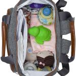 Mochila Maternidade Multifuncional Denver Cinza - Just Baby