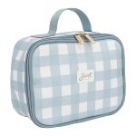 Kit 2 Necessaires para bebê Vichy Azul - Just Baby