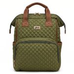 Mochila Maternidade Multifuncional Aurora Verde - Just Baby