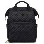 Mochila Maternidade Multifuncional Aurora Preto - Just Baby