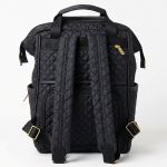 Mochila Maternidade Multifuncional Aurora Preto - Just Baby