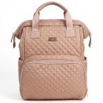 Mochila Maternidade Multifuncional Aurora Rosé - Just Baby