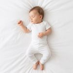 Calça (mijão) c/ pé reversível em Algodão Pima Peruano Branco - Bibe