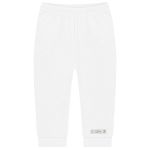 Calça (mijão) c/ pé reversível em Algodão Pima Peruano Branco - Bibe