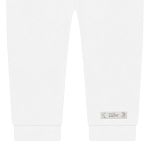 Calça (mijão) c/ pé reversível em Algodão Pima Peruano Branco - Bibe