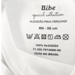 Body longo em Algodão Pima Peruano Marfim - Bibe