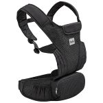 Mochila Canguru para bebê Preto (3m+) - Buba