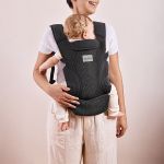 Mochila Canguru para bebê Preto (3m+) - Buba