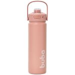 Garrafa Térmica Inox Parede Dupla 600ml Rose (3a+) - Buba