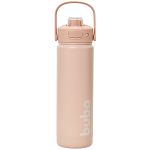 Garrafa Térmica Inox Parede Dupla 600ml Bege (3a+) - Buba