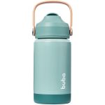 Copo Térmico Inox Parede Dupla com Canudo Forest (3a+) - Buba