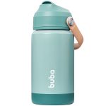 Copo Térmico Inox Parede Dupla com Canudo Forest (3a+) - Buba