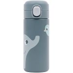 Garrafa Térmica Inox Parede Dupla Cloudy Azul 320ml (3a+) - Buba