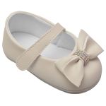 Sapatilha Clássica Lacinho Off White - Baby i