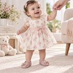 Sapatilha Laço Coração Rosé - Baby i