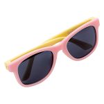 Óculos de Sol Baby Rosa Amarelo (3m+) - Buba
