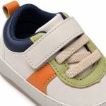 Tênis Calce Fácil Summer Off White Baby I | Bebê Fácil