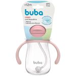 Copo com Dispositivo e Alça Removível Rosa 350ml (12m+) - Buba