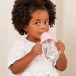 Copo com Dispositivo e Alça Removível Rosa 350ml (12m+) - Buba