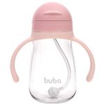 Copo com Dispositivo e Alça Removível Rosa 350ml (12m+) - Buba
