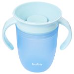 Copo 360° com Alça Azul 210ml (12m+) - Buba