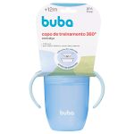 Copo 360° com Alça Azul 210ml (12m+) - Buba