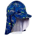 Conjunto de banho Dinos: Camiseta Surfista + Boné + Sunga - Tip Top