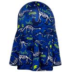 Conjunto de banho Dinos: Camiseta Surfista + Boné + Sunga - Tip Top