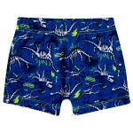 Conjunto de banho Dinos: Camiseta Surfista + Boné + Sunga - Tip Top