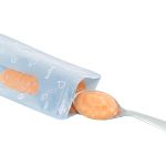 10 Sacos Reutilizáveis para Alimentos com 2 Colheres - Buba
