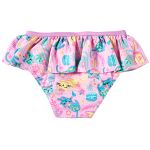 Conjunto de banho para bebê Gatinha Uni: Chapéu + Calcinha c/ proteção UV FPS +50 - Tip Top