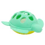 Mordedor com Chocalho em Silicone Tartaruga Verde (4m+) - Buba