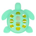 Mordedor com Chocalho em Silicone Tartaruga Verde (4m+) - Buba